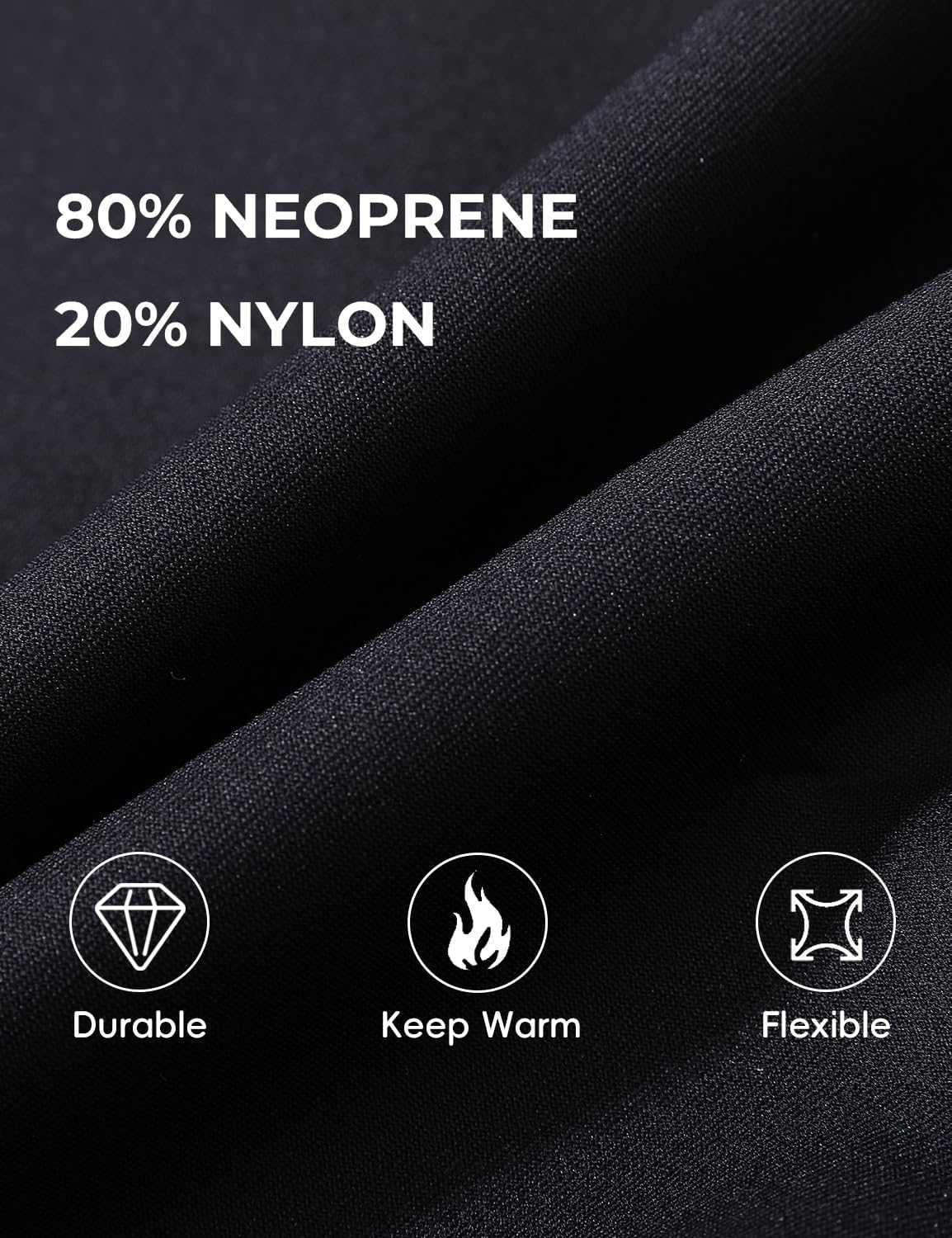 Lemorecn Men's Wetsuit 3/2mm and 5/4mm,Full Wetsuits for Men,Men‘s 3mm Full Wetsuit Front Zip for Diving Snorkeling Surfing Swimming - Image 2